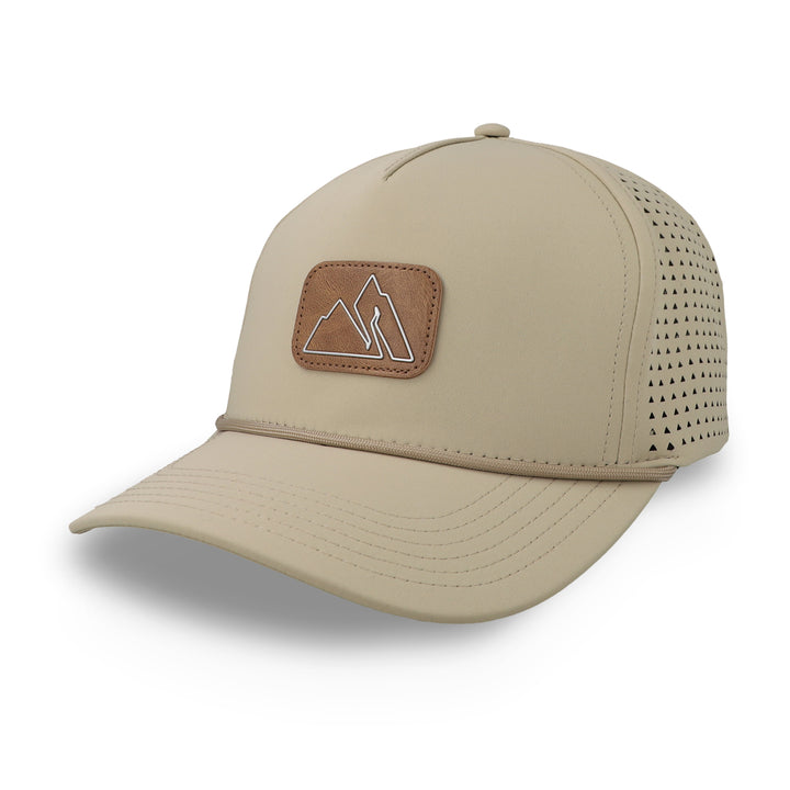 Gorra Sierra Madre Leather Patch Beige