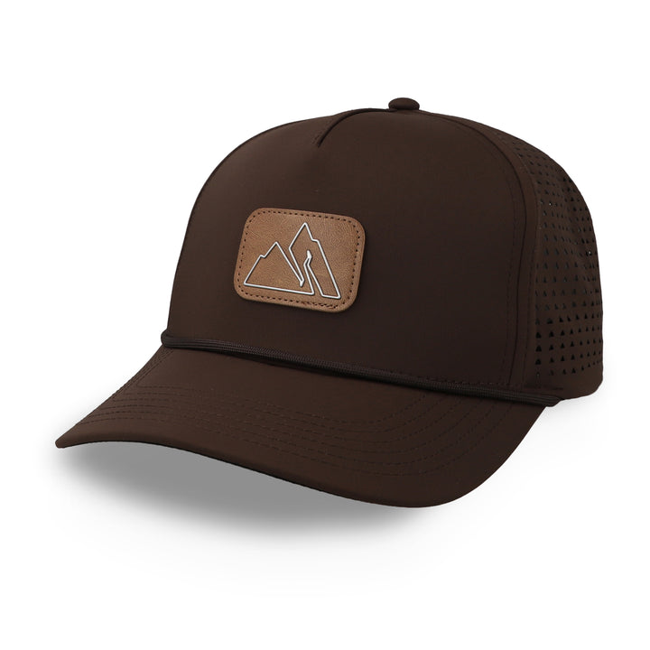 Gorra Sierra Madre Leather Patch Café