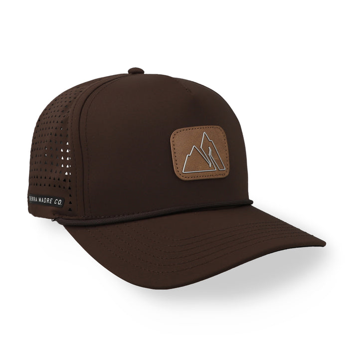 Gorra Sierra Madre Leather Patch Café